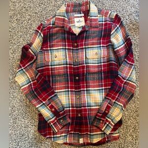 Plaid American Eagle super soft button down long sleeve